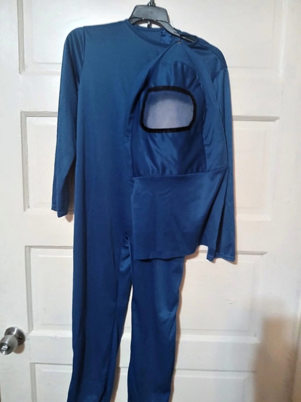 Among Us Blue Impostor Hooded Jumpsuit Classic Blue